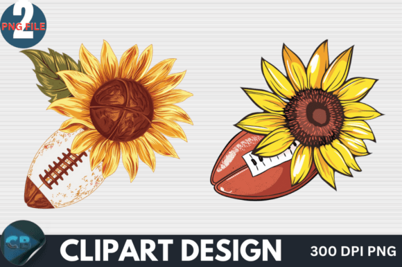Download Sunflower Football Clipart PNG - Premium Resources