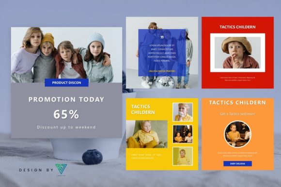 Download Template Instagram Business - #Childern8 - Premium Resources