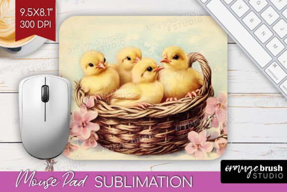 Download Retro Easter Mouse Pad PNG Sublimation - Png sublimation Collection