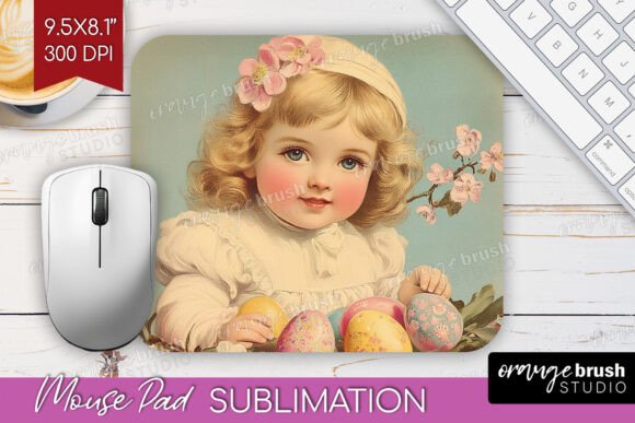 Download Retro Easter Mouse Pad PNG Sublimation - Png sublimation Collection
