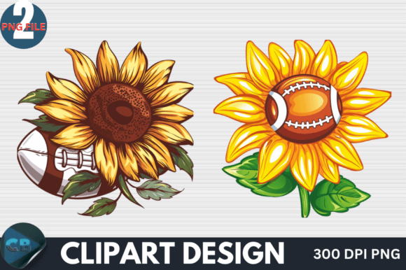 Download Sunflower Football Clipart PNG - Premium Resources