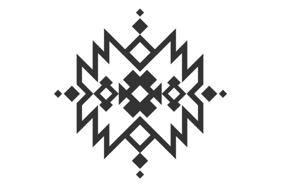 Download Folk Textile Pattern Element. Tribal Ind - Premium Resources
