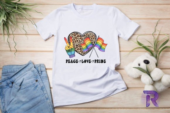 Download Peace Love Pride LGBT PNG Sublimation - Png sublimation Collection