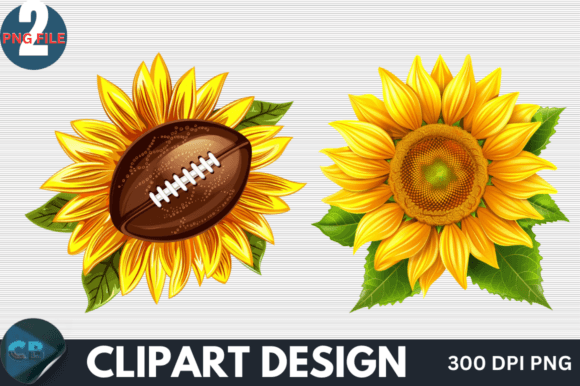 Download Sunflower Football Clipart PNG - Premium Resources