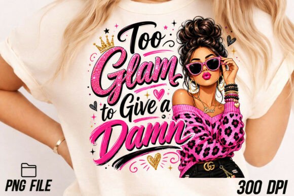 Download Glam Girl Coffee PNG Sublimation - Png sublimation Collection