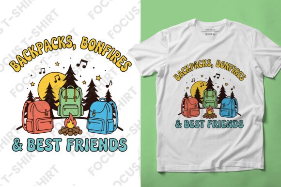 Download Backpacks Bonfires SVG - Premium Resources